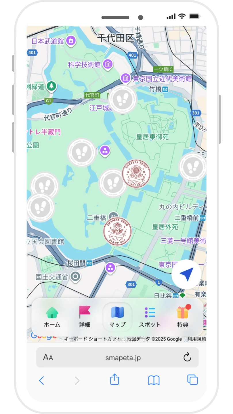マップ画面
